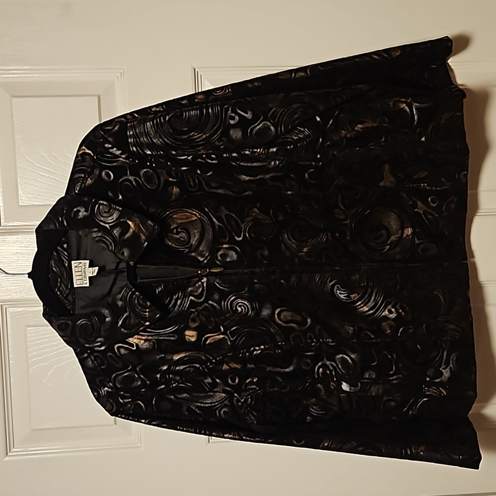 Ellen & Company Vintage Velvet Jacket